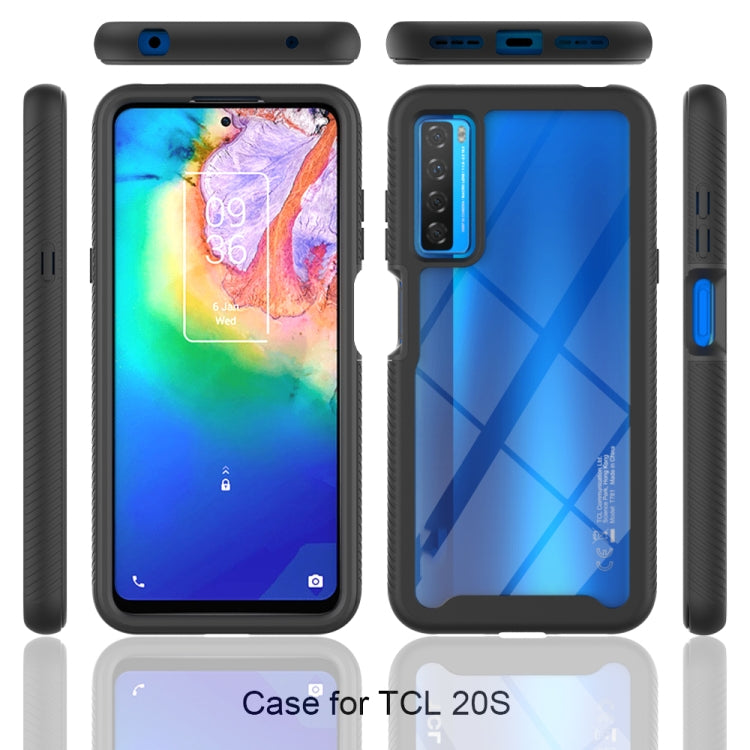 For TCL 20s Starry Sky Solid Color Series Shockproof PC + TPU Case
