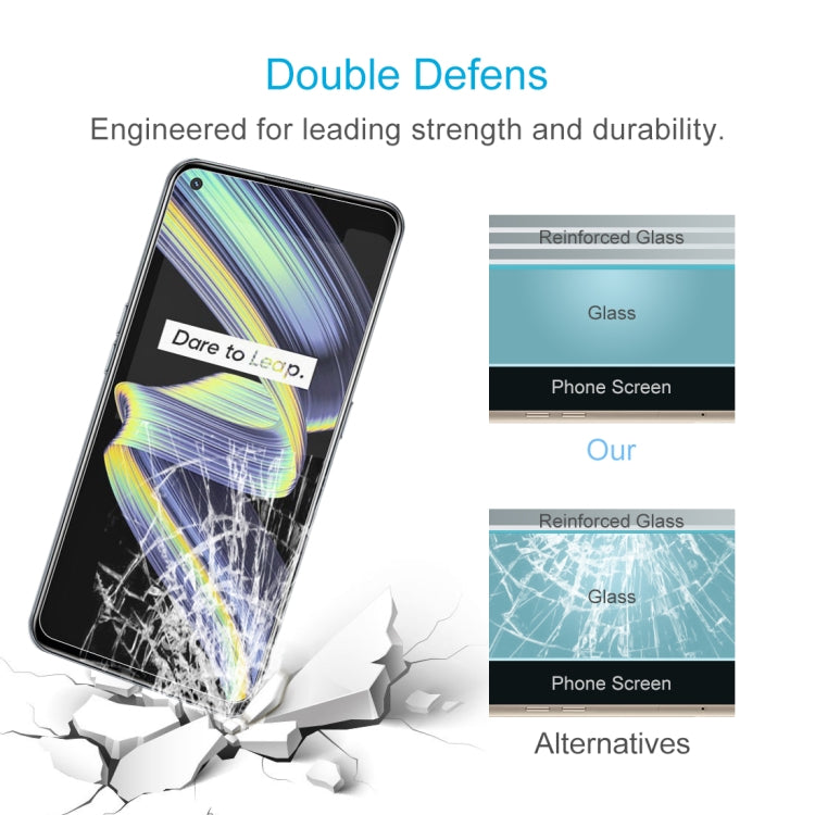 For OPPO Realme X7 Max 5G 10 PCS 0.26mm 9H 2.5D Tempered Glass Film