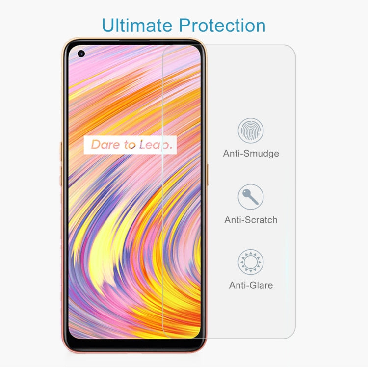 For OPPO Realme V15 5G 10 PCS 0.26mm 9H 2.5D Tempered Glass Film