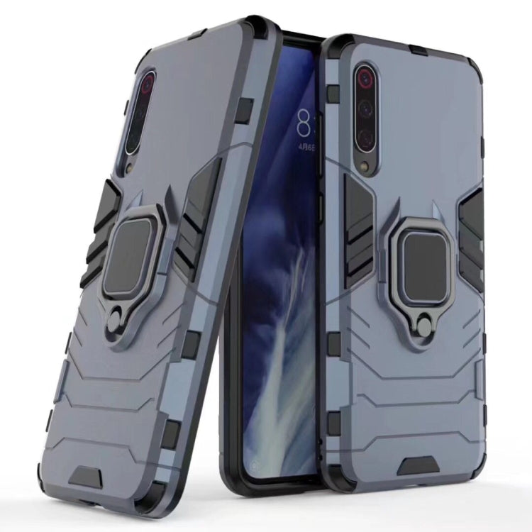 For Xiaomi 9 Pro Shockproof PC + TPU Case with Magnetic Ring Holder