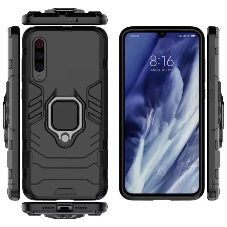 For Xiaomi 9 Pro Shockproof PC + TPU Case with Magnetic Ring Holder