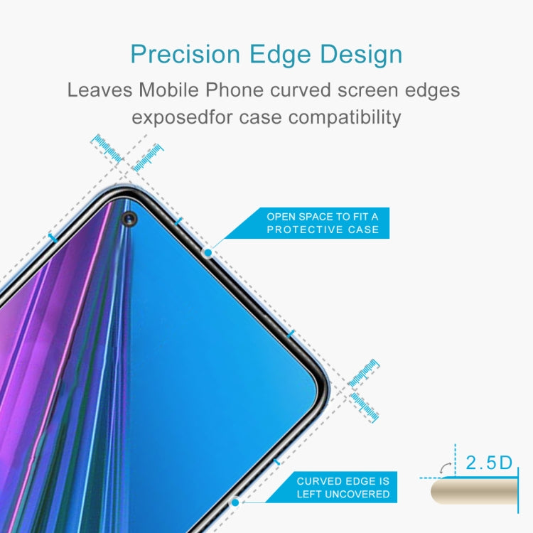 For OPPO Realme Narzo 30 5G / Realme 9 5G 50 PCS 0.26mm 9H 2.5D Tempered Glass Film