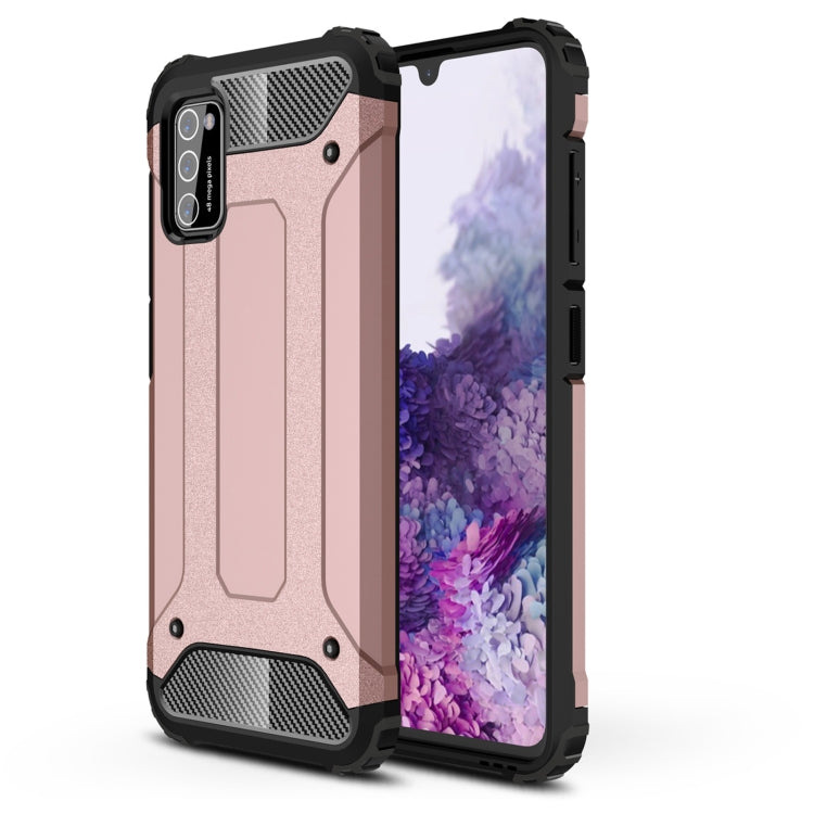 For Samsung Galaxy A02s US Version Magic Armor TPU + PC Combination Case