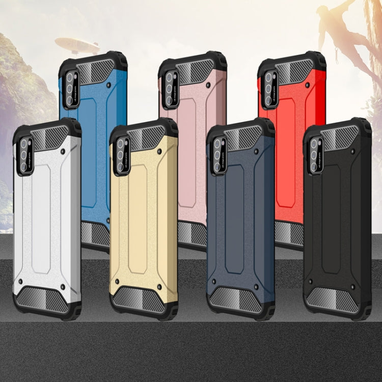 For Samsung Galaxy A02s US Version Magic Armor TPU + PC Combination Case
