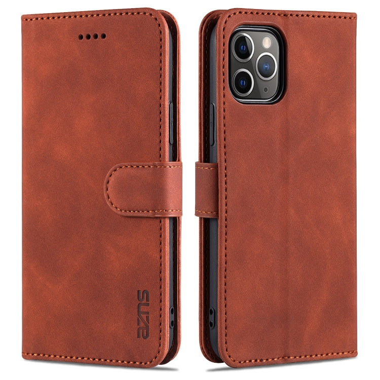 For iPhone 11 Pro AZNS Skin Feel Calf Texture Horizontal Flip Leather Casewith Card Slots & Holder & Wallet