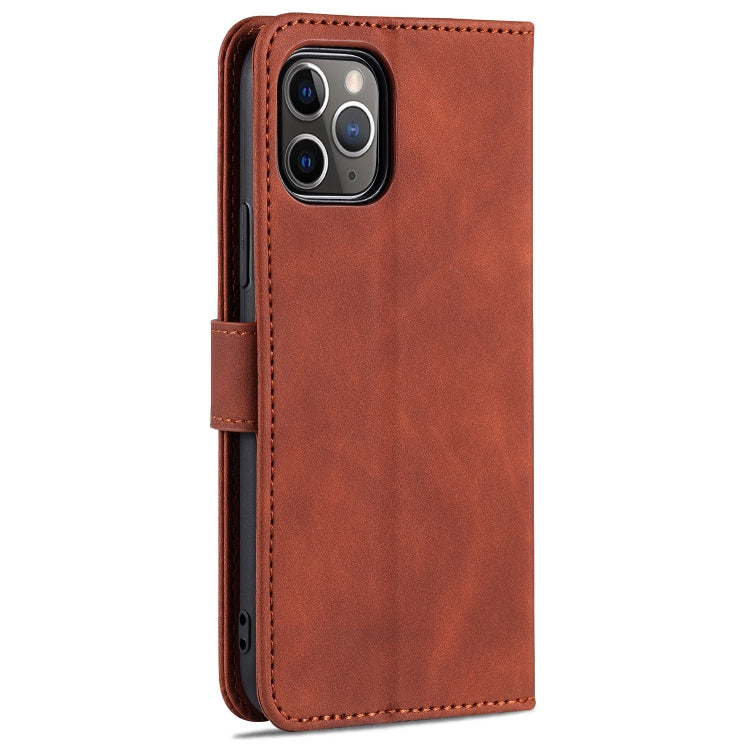 For iPhone 11 Pro AZNS Skin Feel Calf Texture Horizontal Flip Leather Casewith Card Slots & Holder & Wallet
