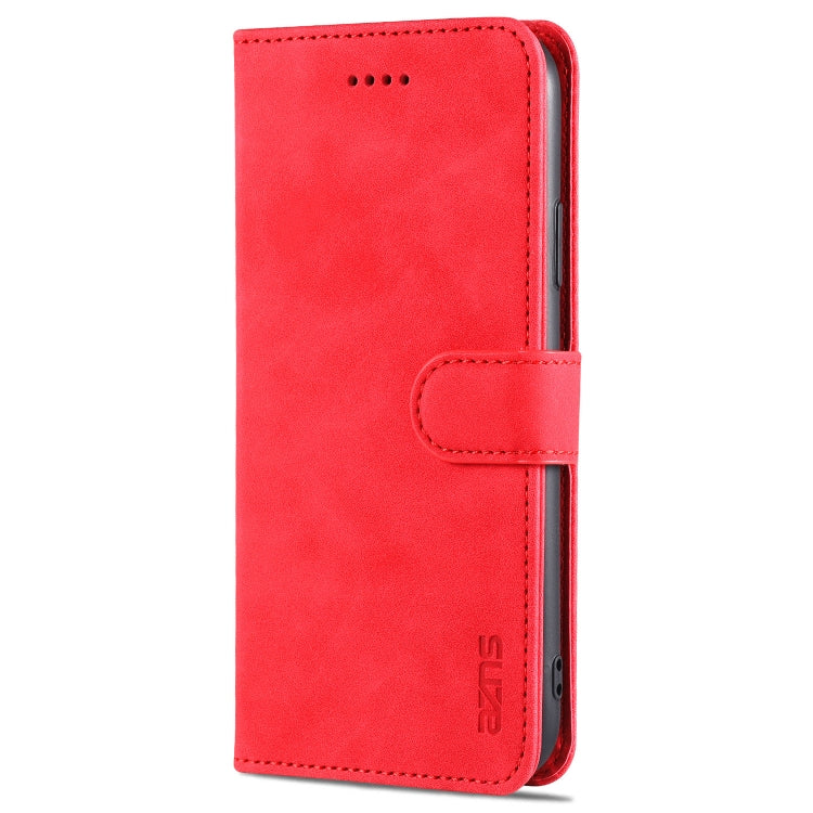 For iPhone 11 AZNS Skin Feel Calf Texture Horizontal Flip Leather Case with Card Slots & Holder & Wallet