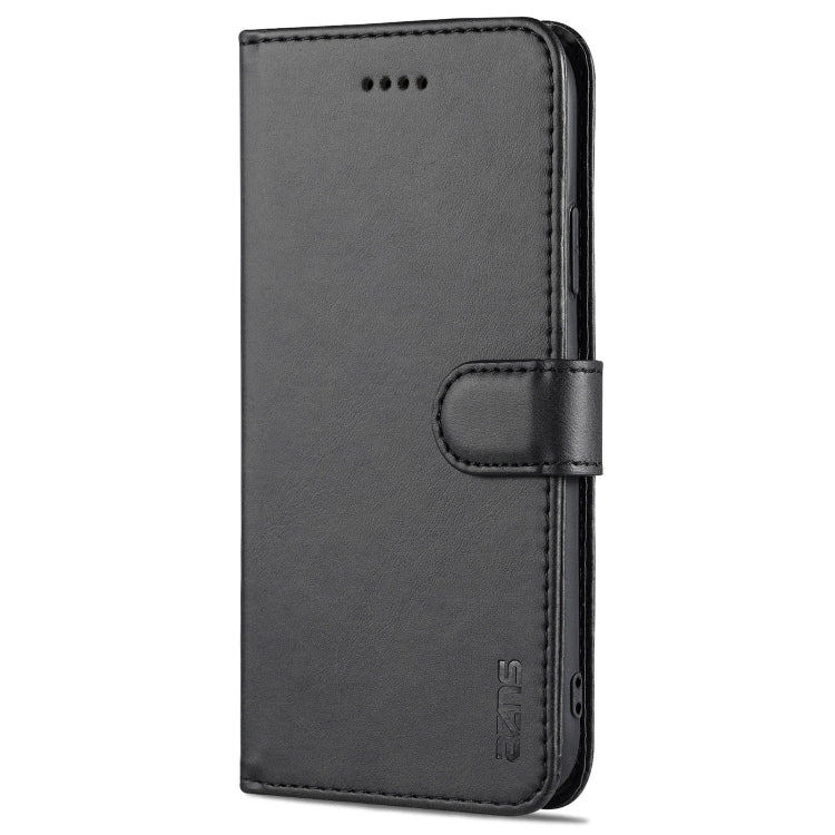 For iPhone 11 AZNS Skin Feel Calf Texture Horizontal Flip Leather Case with Card Slots & Holder & Wallet