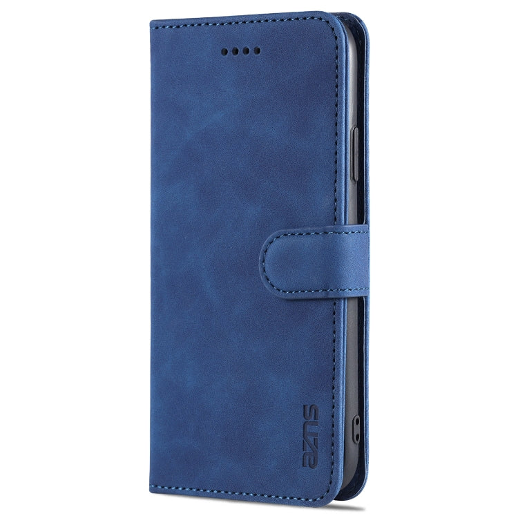 For iPhone 11 AZNS Skin Feel Calf Texture Horizontal Flip Leather Case with Card Slots & Holder & Wallet