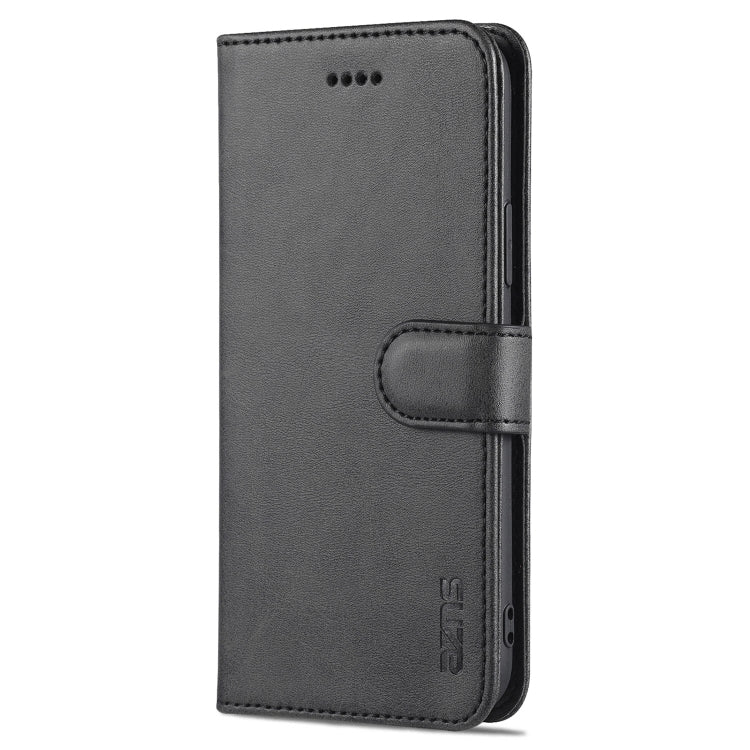 For iPhone 11 Pro Max AZNS Skin Feel Calf Texture Horizontal Flip Leather Case with Card Slots & Holder & Wallet