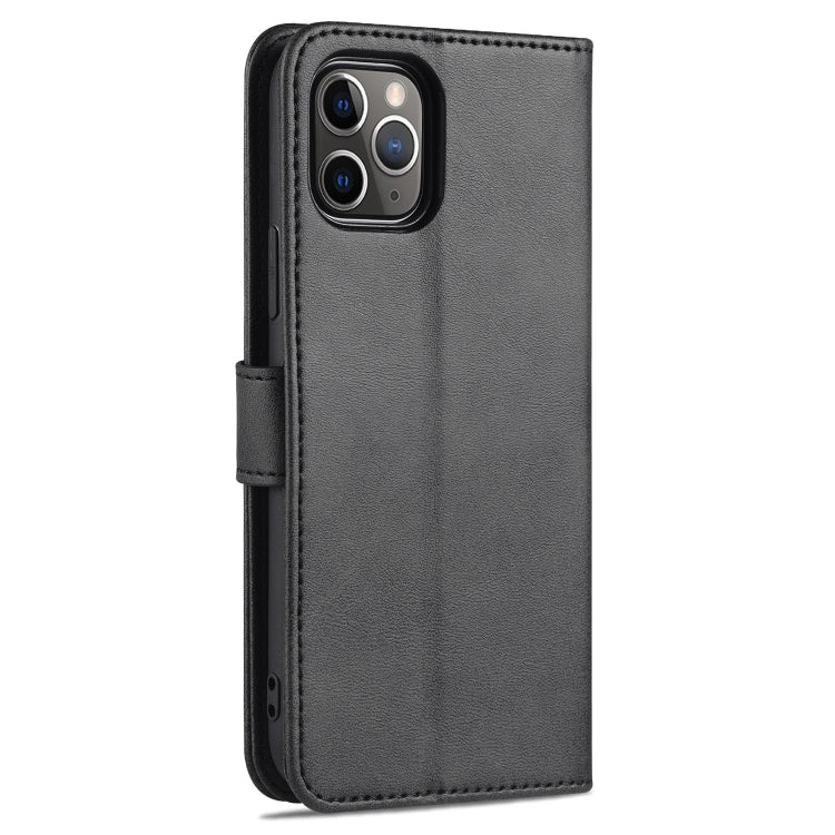 For iPhone 11 Pro Max AZNS Skin Feel Calf Texture Horizontal Flip Leather Case with Card Slots & Holder & Wallet