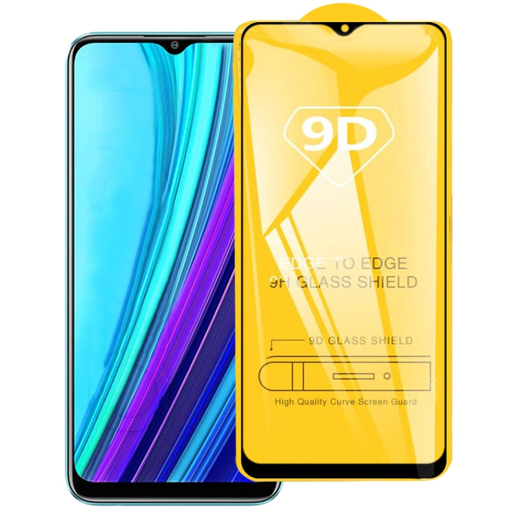 For OPPO Realme Narzo 30A / Narzo 20A / Narzo 20 / Narzo 50A /  Narzo 50I 9D Full Glue Full Screen Tempered Glass Film