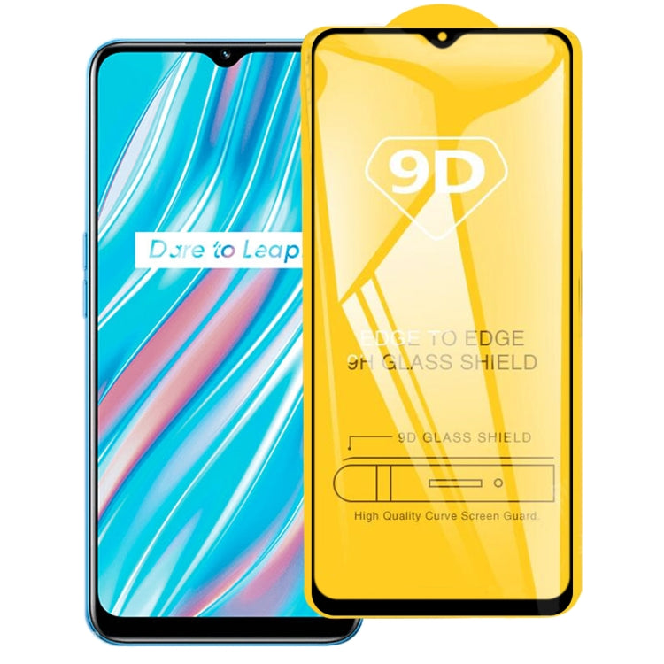 For OPPO Realme V11 5G 9D Full Glue Full Screen Tempered Glass Film
