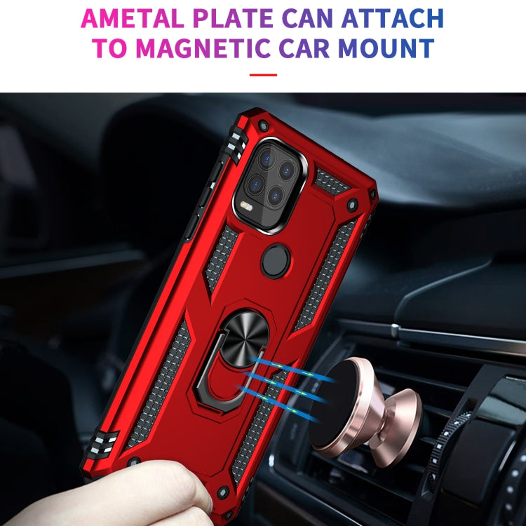 For Motorola Moto G Stylus 5G / 2021 Shockproof TPU + PC Protective Case with 360 Degree Rotating Holder
