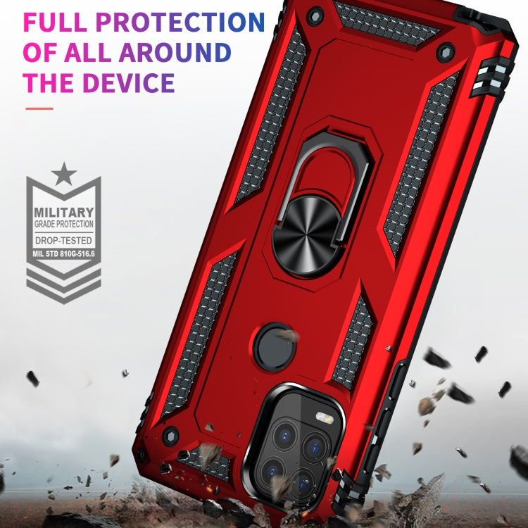 For Motorola Moto G Stylus 5G / 2021 Shockproof TPU + PC Protective Case with 360 Degree Rotating Holder