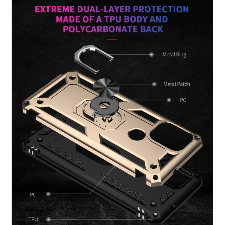 For Motorola Moto G Stylus 5G / 2021 Shockproof TPU + PC Protective Case with 360 Degree Rotating Holder