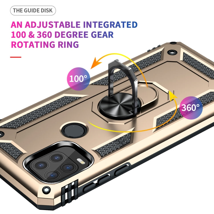 For Motorola Moto G Stylus 5G / 2021 Shockproof TPU + PC Protective Case with 360 Degree Rotating Holder