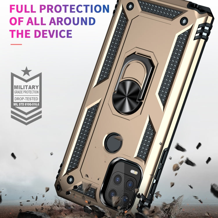 For Motorola Moto G Stylus 5G / 2021 Shockproof TPU + PC Protective Case with 360 Degree Rotating Holder