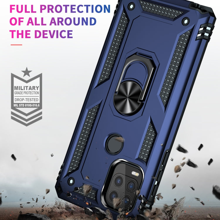 For Motorola Moto G Stylus 5G / 2021 Shockproof TPU + PC Protective Case with 360 Degree Rotating Holder