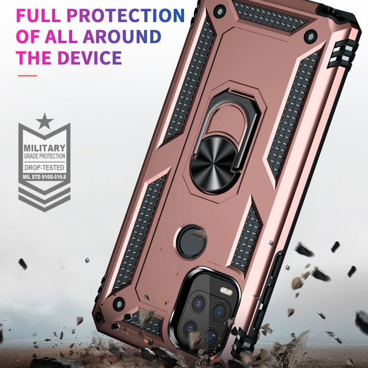 For Motorola Moto G Stylus 5G / 2021 Shockproof TPU + PC Protective Case with 360 Degree Rotating Holder