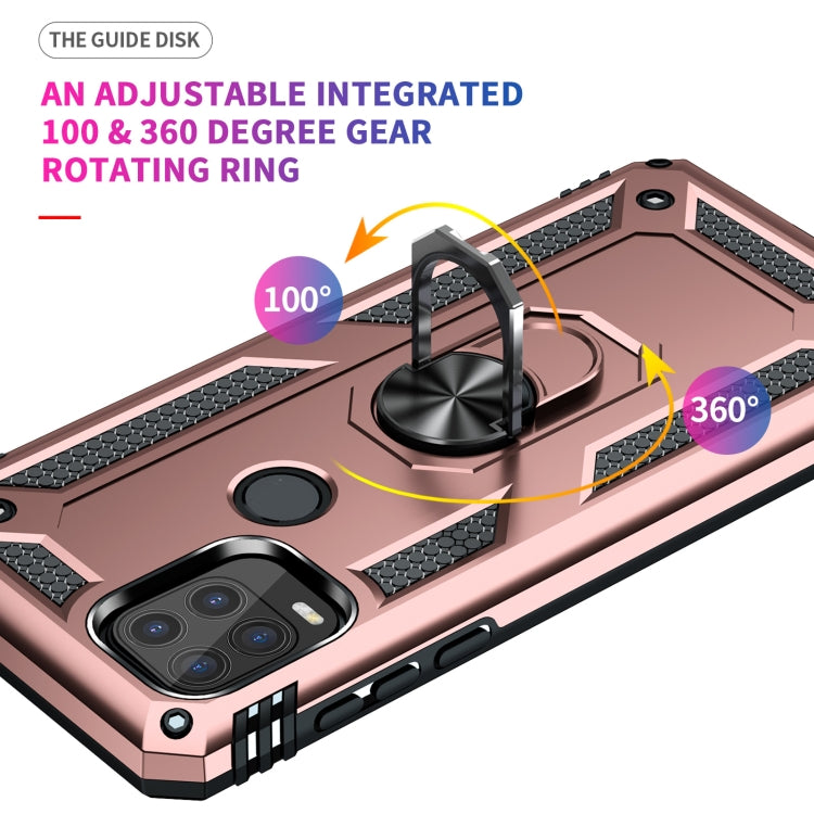 For Motorola Moto G Stylus 5G / 2021 Shockproof TPU + PC Protective Case with 360 Degree Rotating Holder