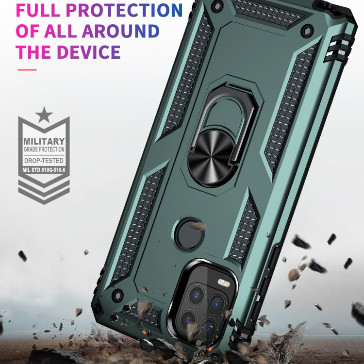 For Motorola Moto G Stylus 5G / 2021 Shockproof TPU + PC Protective Case with 360 Degree Rotating Holder