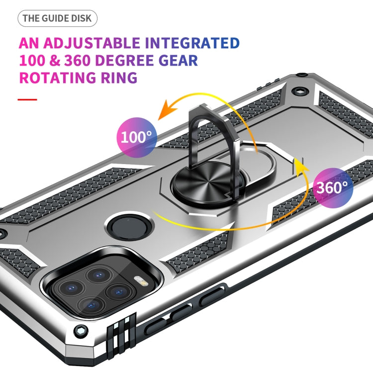 For Motorola Moto G Stylus 5G / 2021 Shockproof TPU + PC Protective Case with 360 Degree Rotating Holder