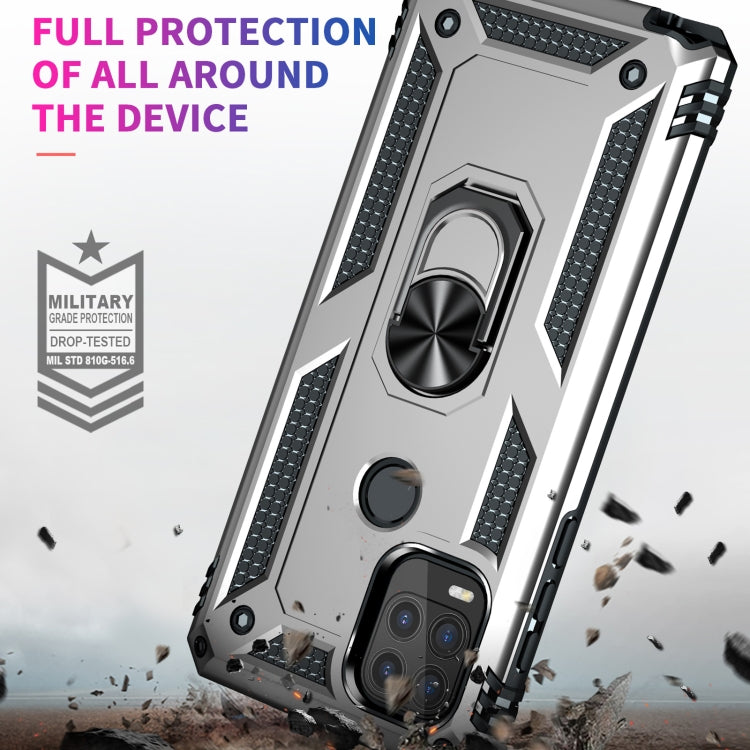 For Motorola Moto G Stylus 5G / 2021 Shockproof TPU + PC Protective Case with 360 Degree Rotating Holder