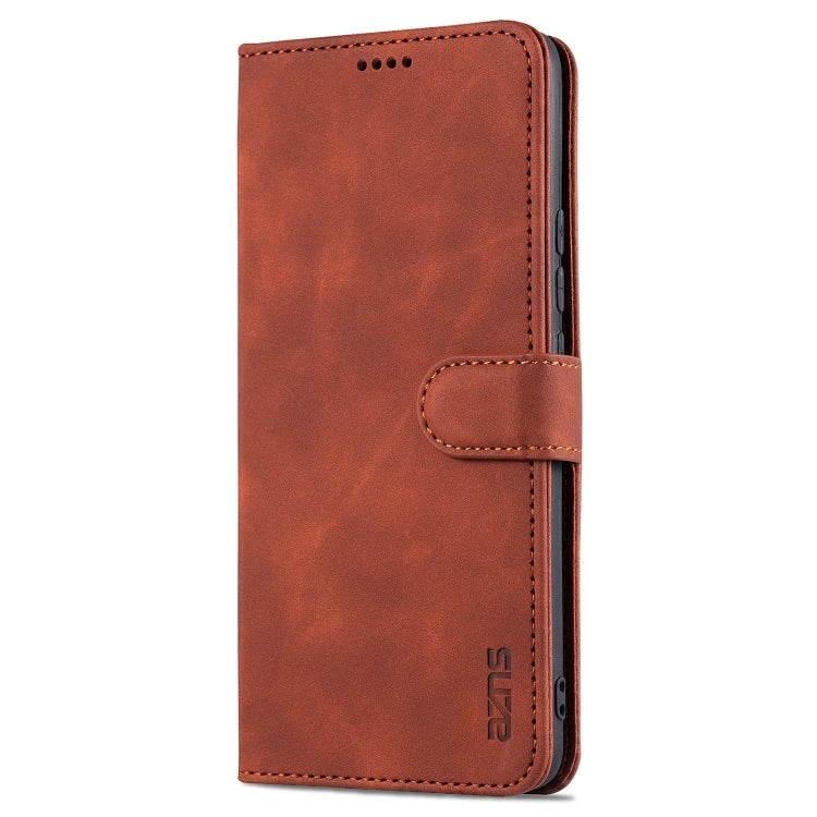 For Xiaomi Mi 11 AZNS Skin Feel Calf Texture Horizontal Flip Leather Case with Card Slots & Holder & Wallet