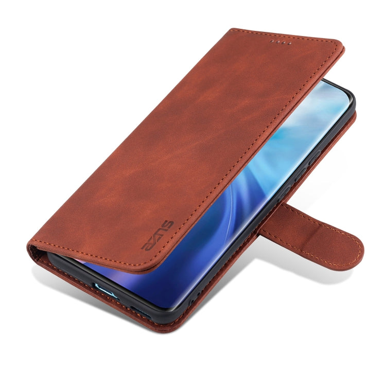 For Xiaomi Mi 11 AZNS Skin Feel Calf Texture Horizontal Flip Leather Case with Card Slots & Holder & Wallet