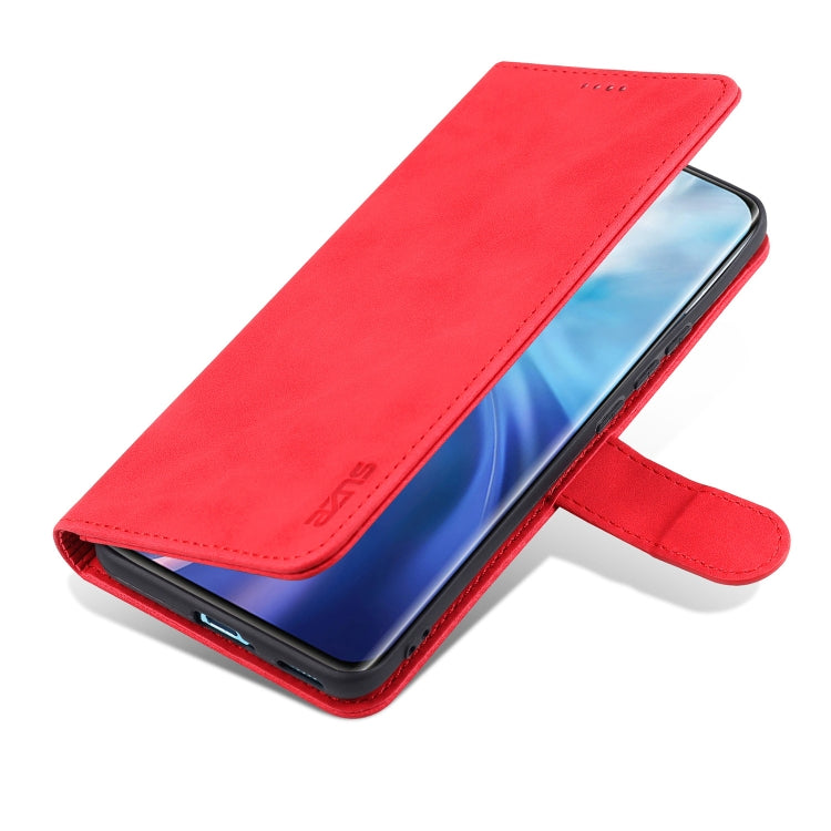 For Xiaomi Mi 11 AZNS Skin Feel Calf Texture Horizontal Flip Leather Case with Card Slots & Holder & Wallet
