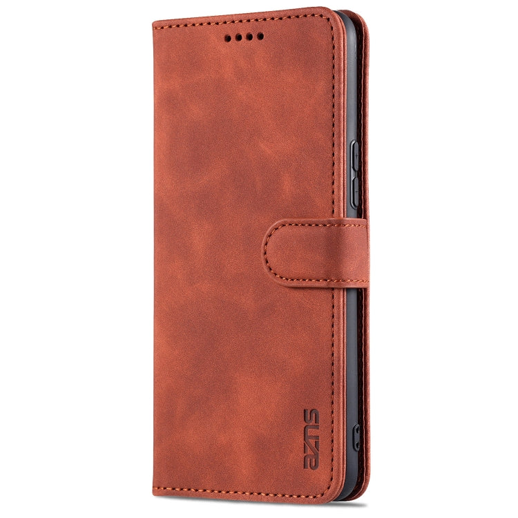 For vivo Y73s / S7e AZNS Skin Feel Calf Texture Horizontal Flip Leather Case with Card Slots & Holder & Wallet