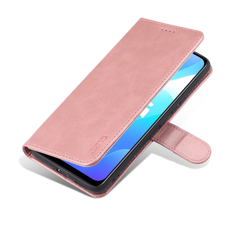 For vivo Y73s / S7e AZNS Skin Feel Calf Texture Horizontal Flip Leather Case with Card Slots & Holder & Wallet