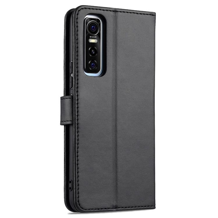 For vivo Y73s / S7e AZNS Skin Feel Calf Texture Horizontal Flip Leather Case with Card Slots & Holder & Wallet