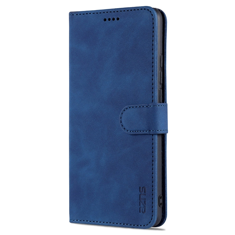 For OPPO A15 / A35 4G AZNS Skin Feel Calf Texture Horizontal Flip Leather Case with Card Slots & Holder & Wallet