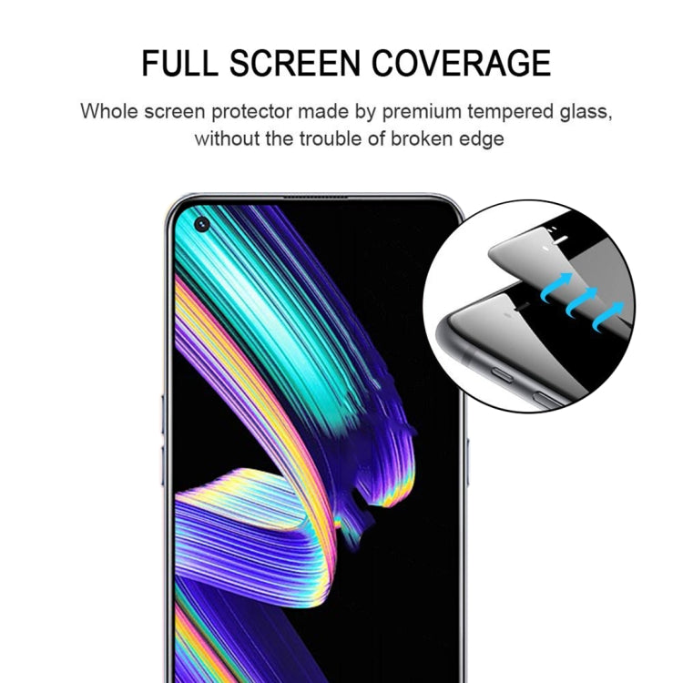 For OPPO Realme GT Neo / GT Neo Flash Full Glue Full Cover Screen Protector Tempered Glass Film