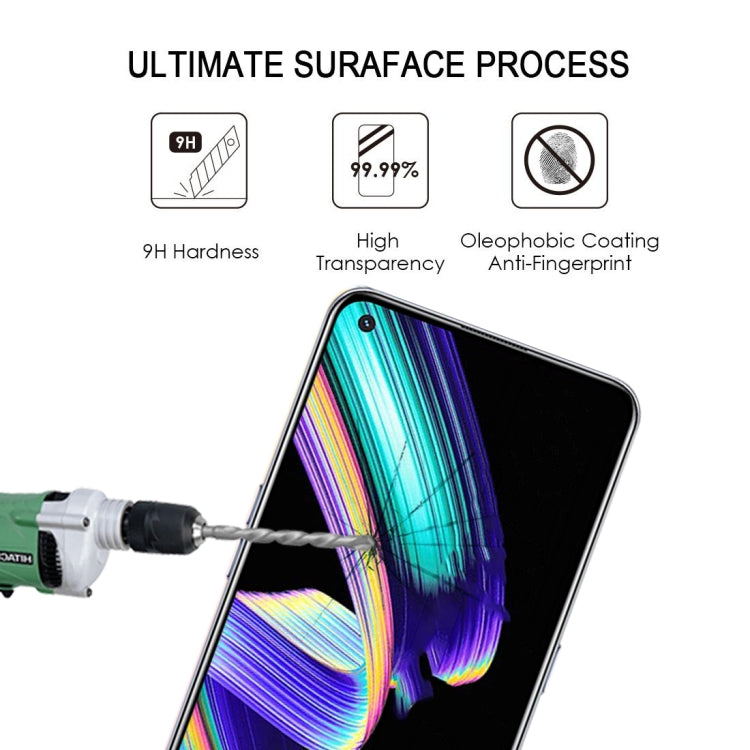 For OPPO Realme GT Neo / GT Neo Flash 25 PCS Full Glue Full Screen Tempered Glass Film
