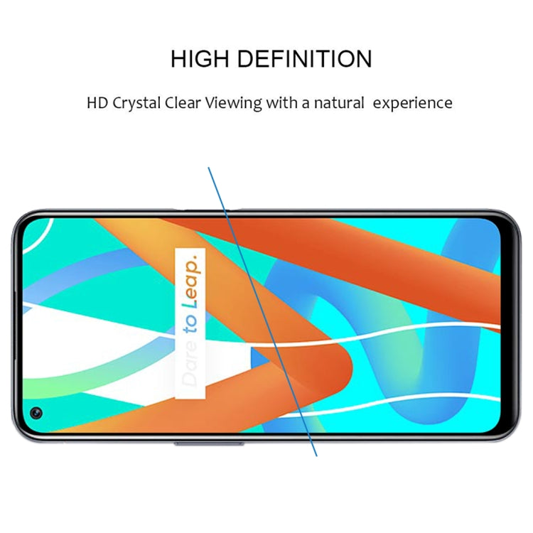 For OPPO Realme V13 5G 25 PCS Full Glue Full Screen Tempered Glass Film