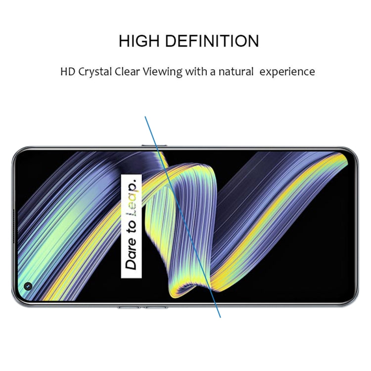 For OPPO Realme X7 Max 5G 25 PCS Full Glue Full Screen Tempered Glass Film