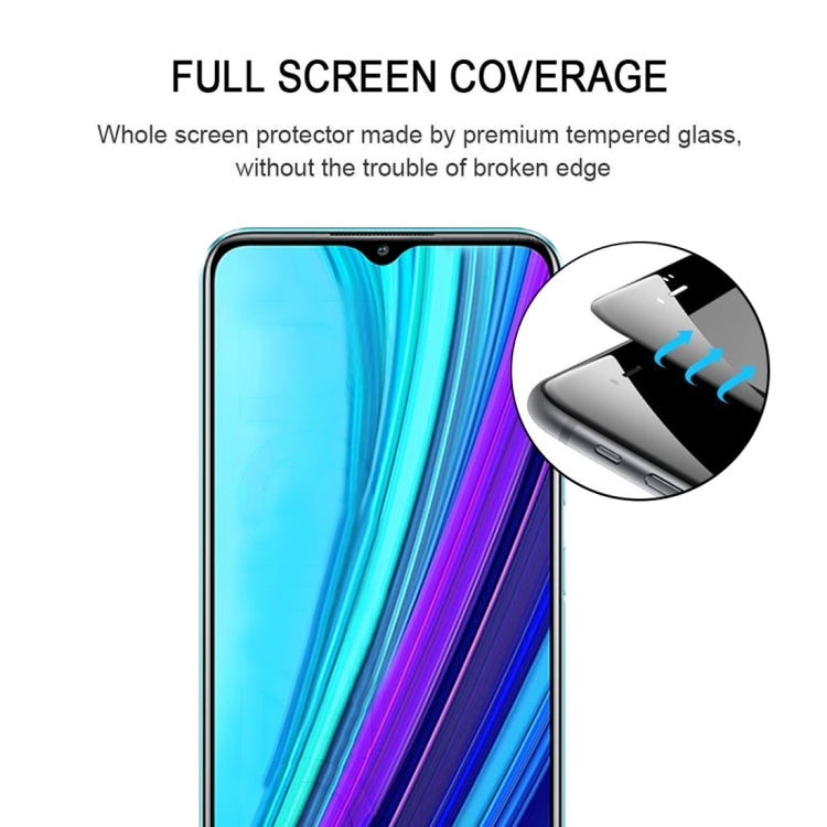 For OPPO Realme Narzo 30A / Narzo 20A / Narzo 20 25 PCS Full Glue Full Screen Tempered Glass Film