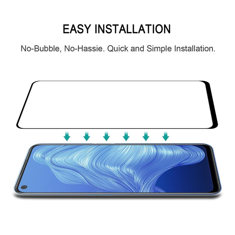 For OPPO Realme 7 5G / 7i / 7 Global / 7 Asia 25 PCS Full Glue Full Screen Tempered Glass Film