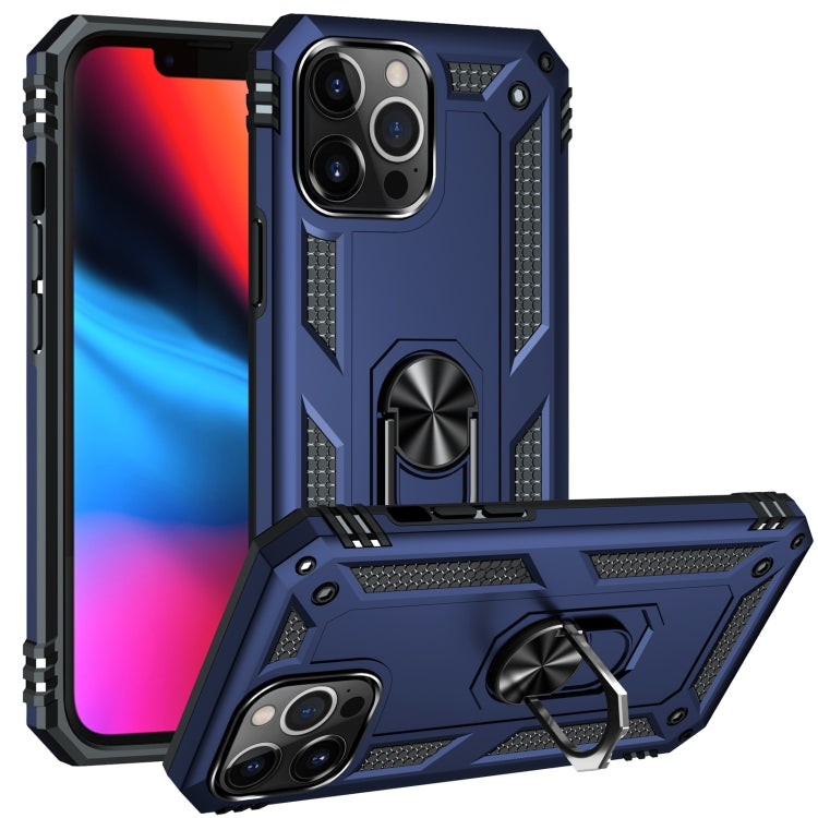 For iPhone 13 Pro Max Shockproof TPU + PC Protective Case with 360 Degree Rotating Holder