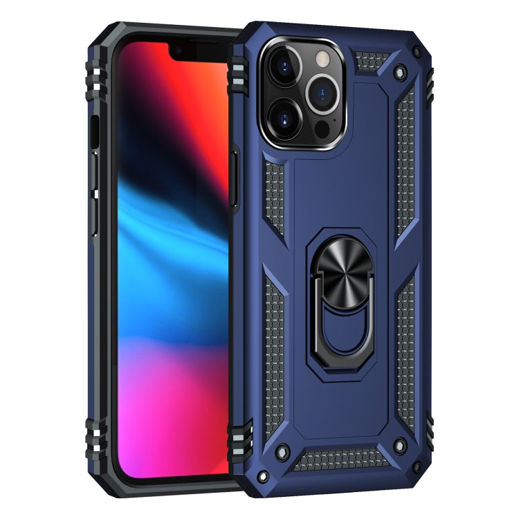 For iPhone 13 Pro Max Shockproof TPU + PC Protective Case with 360 Degree Rotating Holder