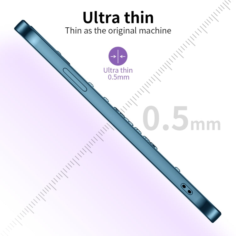 For iPhone 12 Ultra-thin Electroplating Dandelion Pattern Protective Case