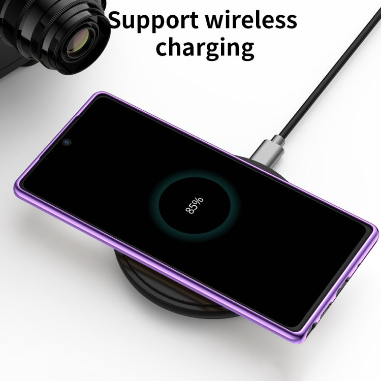 For Samsung Galaxy Note20 Ultra Ultra-thin Electroplating Dandelion Pattern Protective Case