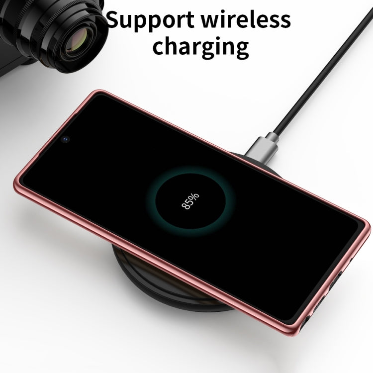 For Samsung Galaxy Note20 Ultra Ultra-thin Electroplating Dandelion Pattern Protective Case