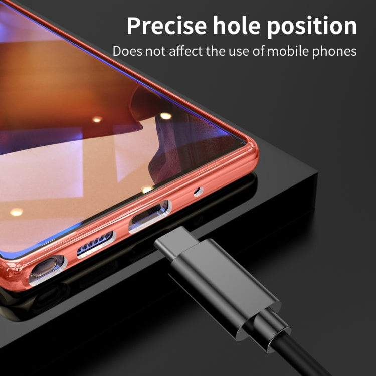 For Samsung Galaxy Note20 Ultra Ultra-thin Electroplating Dandelion Pattern Protective Case