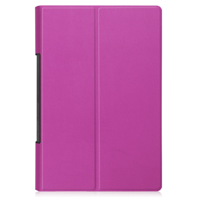 For Lenovo Yoga Pad Pro 13 inch YF K606F Custer Texture Horizontal Flip PU Leather Case with Holder