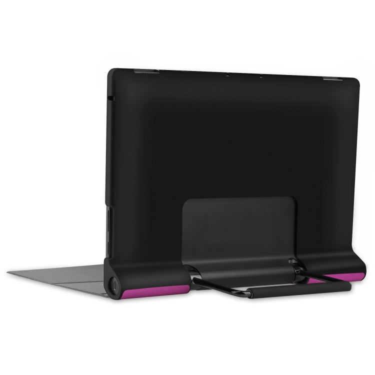 For Lenovo Yoga Pad Pro 13 inch YF K606F Custer Texture Horizontal Flip PU Leather Case with Holder