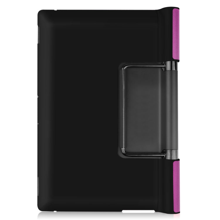 For Lenovo Yoga Pad Pro 13 inch YF K606F Custer Texture Horizontal Flip PU Leather Case with Holder